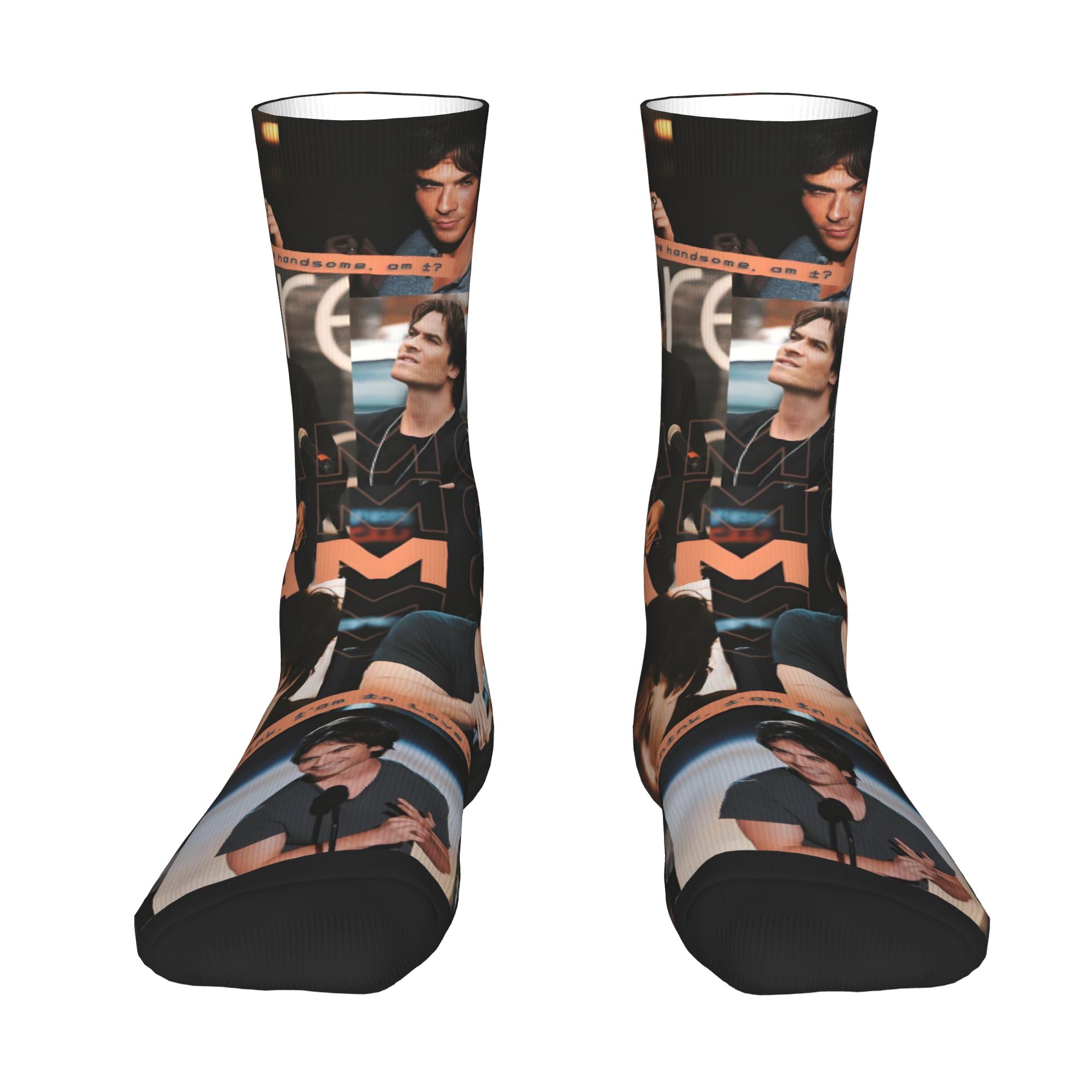Dress Sock Men - Özel The Vampire Diaries Elbise Çorapları